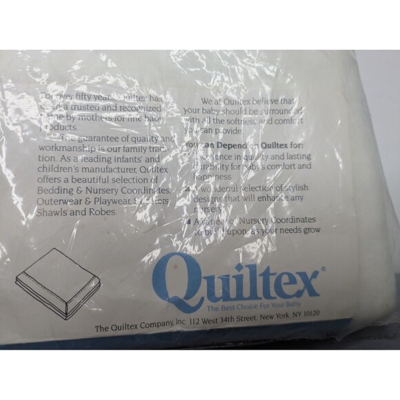 Quiltex Bear Balloon Baby Blanket Soft Acrylic Satin Trim NWT Vintage NEW - Picture 7 of 9